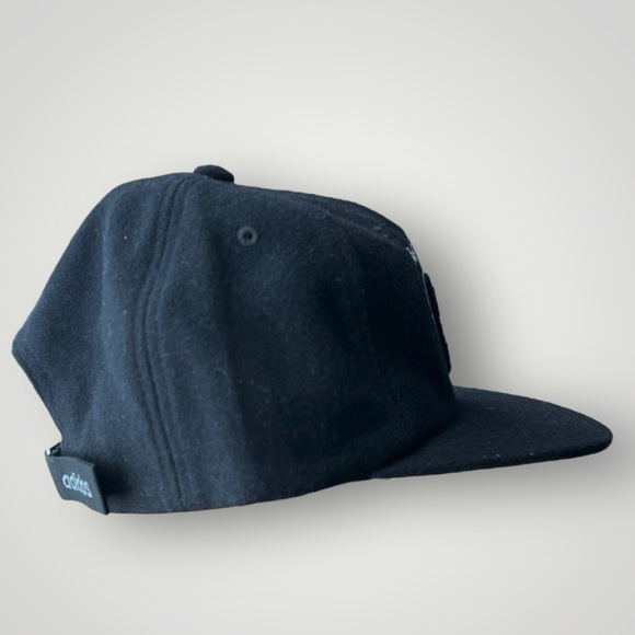 Adidas Anti 3 Putt Black Wool Flat Bill Adjustable Strap Golf Hat/Cap HY1626-NWT - Picture 9 of 16